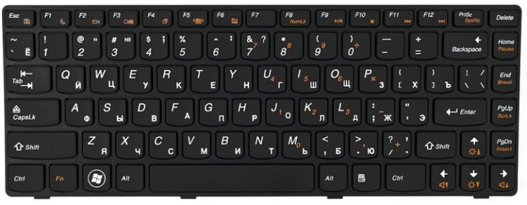 Клавиатура ноутбука lenovo