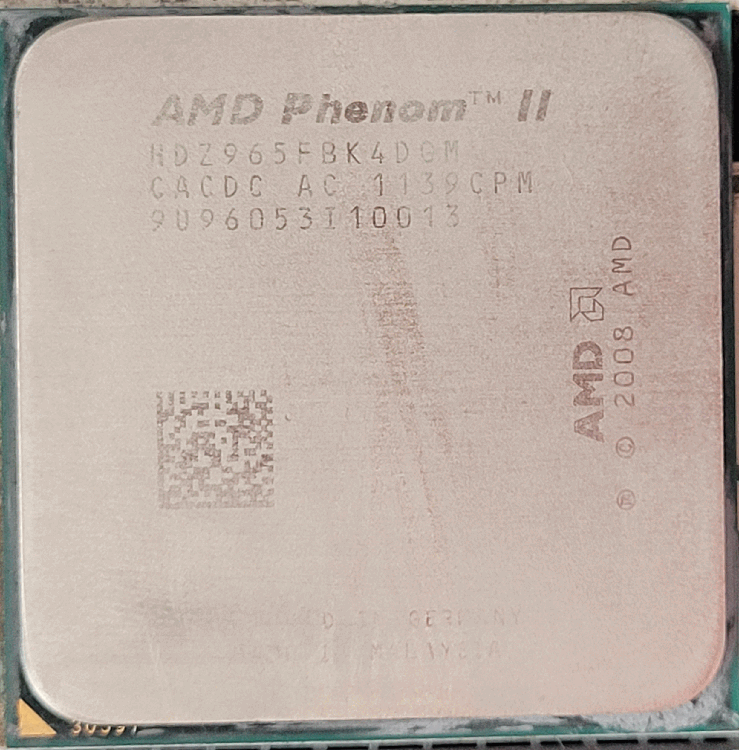 AMD Phenom II X4 Deneb 965 AM3, 4 x 3400 МГц