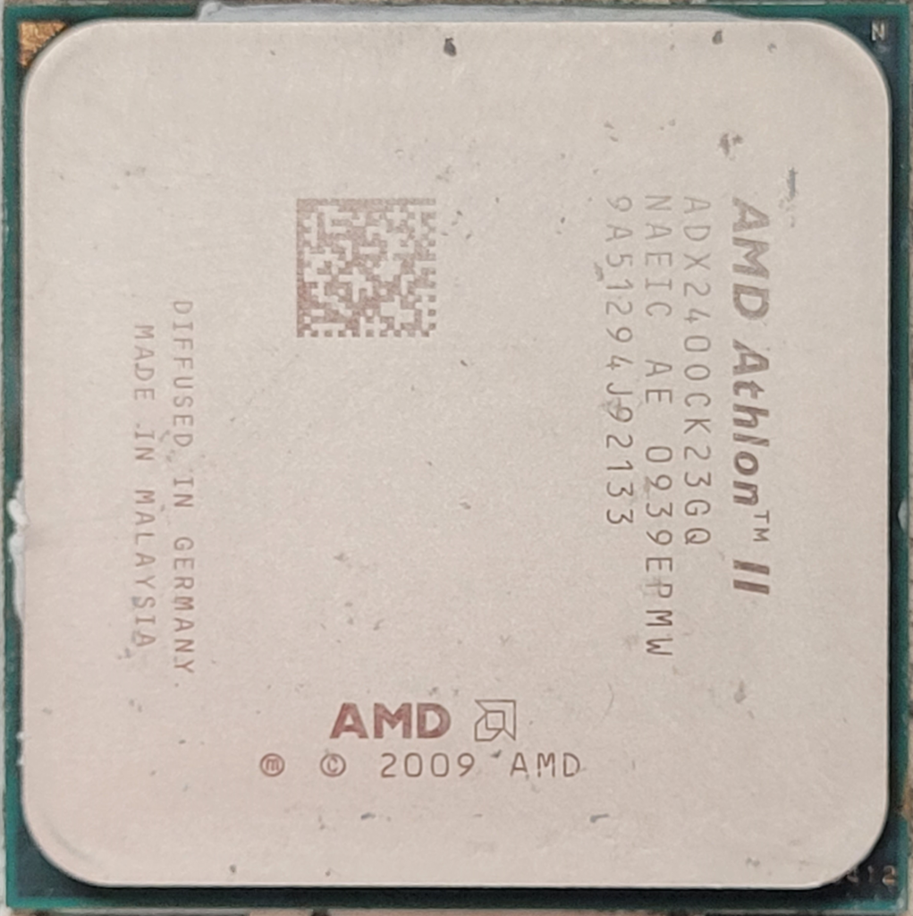 AMD Athlon II X2 240 AM3, 2 x 2800 МГц