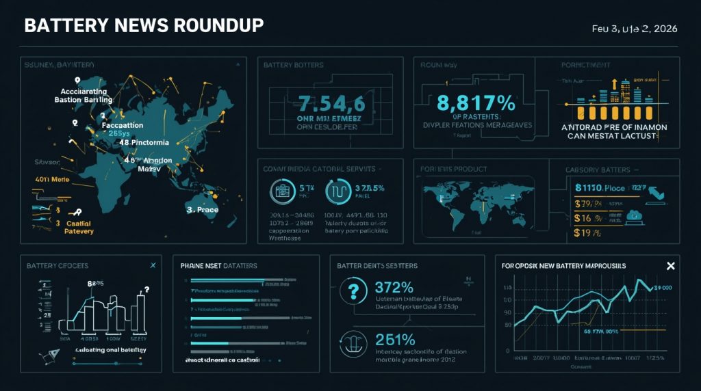 Battery News Roundup — Feb 2, 2026